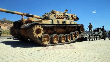 Suriye sınırına askeri sevkiyat sürüyor - HATAY