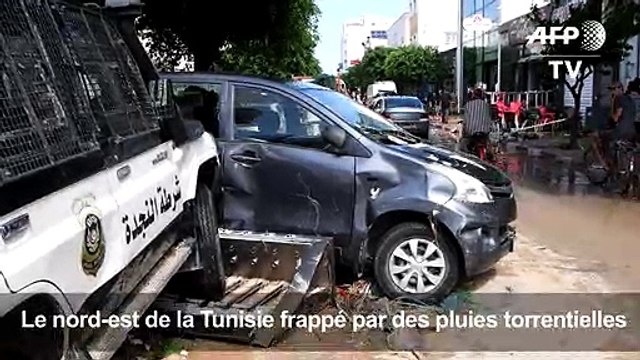 Tunisie: des pluies torrentielles font des dégâts à Nabeul