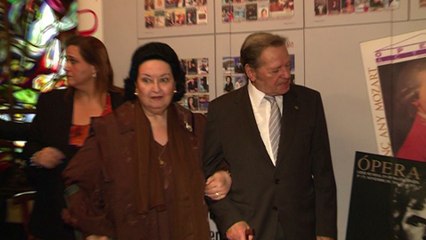 La soprano Montserrat Caballé, hospitalizada en Barcelona