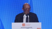 Discours de Jean-Yves Le Drian - UR2018