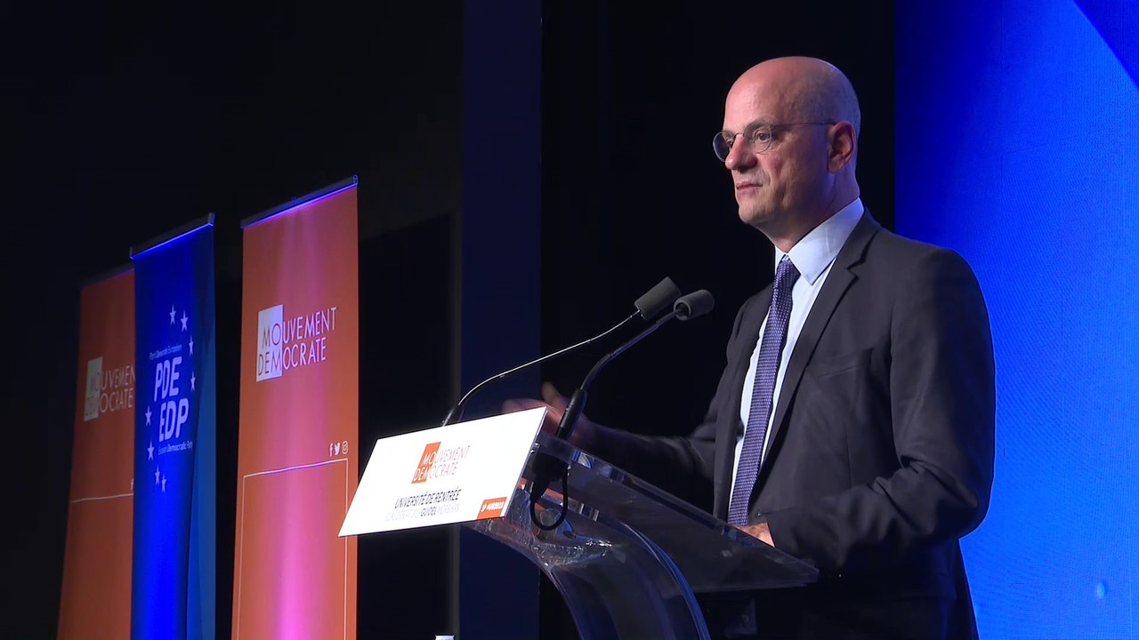 Discours de Jean-Michel Blanquer - UR2018