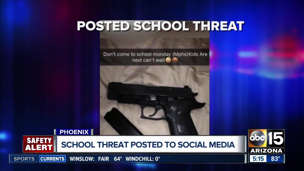 Police investigating Mountain Pointe High School threat