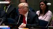 Trump Delivers Remarks At UN On World Drug Problem