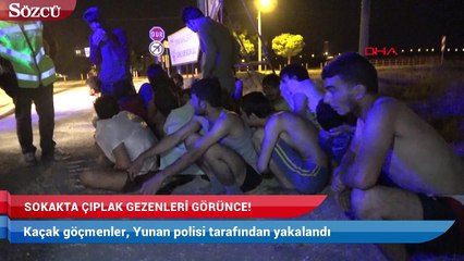 Gece yarısı sokaklarda çıplak gezenleri görünce!