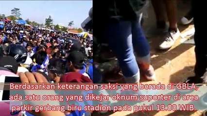 Beginilah Penyebab HARINGGA SIRLA t3w4s diK3r0y0k BOBOTOH VIKING Di Stadion GBLA Bandung