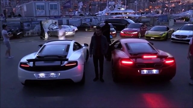 Un briquet pour les riches : il utilise une McLaren 12Cs pour allumer sa clope