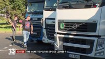 Routes : bientôt une vignette pour les poids lourds ?