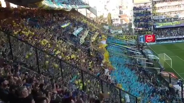 L'ambiance de folie lors du clasico entre Boca Juniors et River Plate