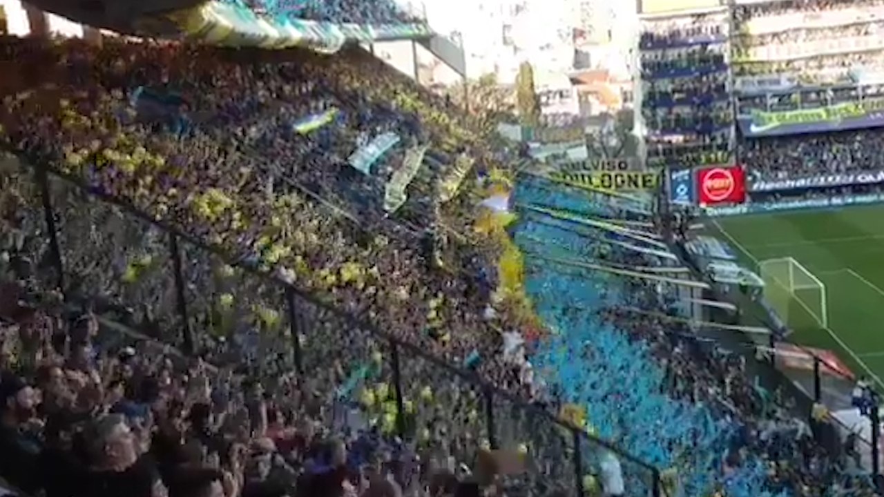 L'ambiance de folie lors du clasico entre Boca Juniors et River Plate
