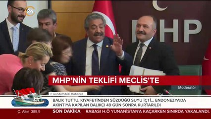 MHP'nin teklifi Meclis'te