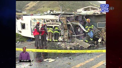 Detienen a cabecilla de banda detrás del “narcobus” accidentado en vía Papallacta