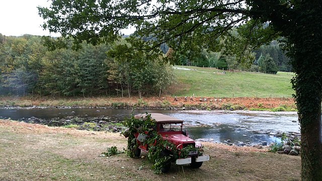 Reconstitution de la traversée de la Moselle par les soldats américains pour libérer la commune de Saint-Nabord.