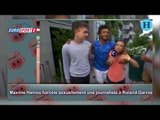 Corren a jugador de Roland Garros por acosar a periodista