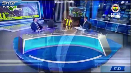 Canlı yayında Appiah'a Lugano sürprizi