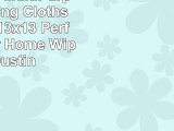 Microfiber MultiPurpose Cleaning Cloths Set of 12 13x13 Perfect Rag for Home Wiping