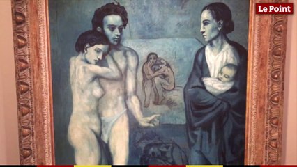 Visite de l'exposition « Picasso. Bleu et rose »