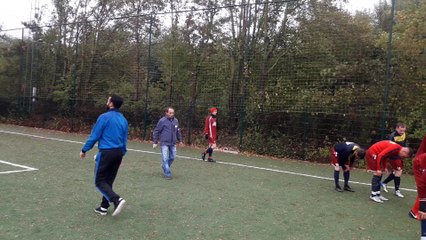 La Louve Seniors - CAD Ixelles (vidéo 2) 23/09/2018 Échauffement équipe.