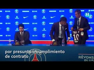 Barcelona demanda a Neymar por 8.5 millones de euros