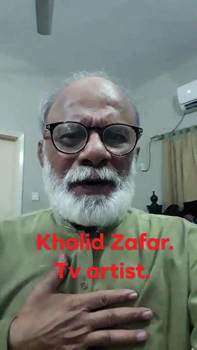Veteran PTV actor Khalid Zafar becomes victim of land mafia, looking up to PM and CJP for help