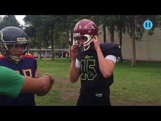 Casco de americano que previene conmociones cerebrales