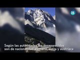 Ocho desaparecidos tras avalancha en los Alpes suizos
