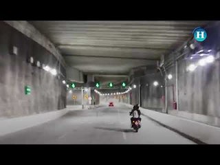 El distribuidor vial subterráneo Mixcoac-Insurgentes  entró en funcionamiento