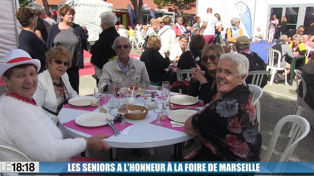 La Minute Foire : les seniors à l'honneur dans les allées de la foire de Marseille