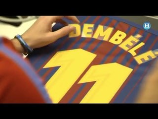 Dembélé es del Barcelona; costó 105 millones de euros