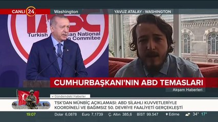 Başkan Erdoğan'ın ABD temasları