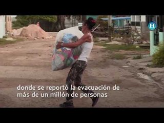 Irma toca tierra en Cuba y se acerca a Florida