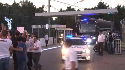 Beşiktaş Kafilesi Ülker Stadı'na Hareket Etti