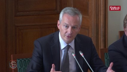 Budget 2019 : audition de Bruno Le Maire devant le Sénat