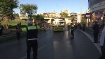 Fenerbahçe-Beşiktaş maçına doğru - Beşiktaşlı taraftarların stada gelişi - İSTANBUL