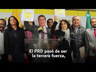 Pierde senadores el PRD
