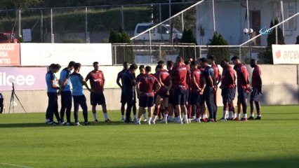 Trabzonspor, Kasımpaşa maçı hazırlıklarına başladı