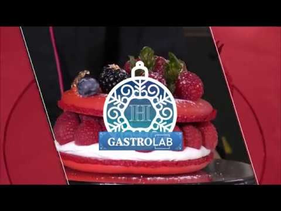 Receta de macarrón navideño
