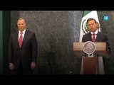 Peña Nieto agradeció a Meade su labor en el servicio público
