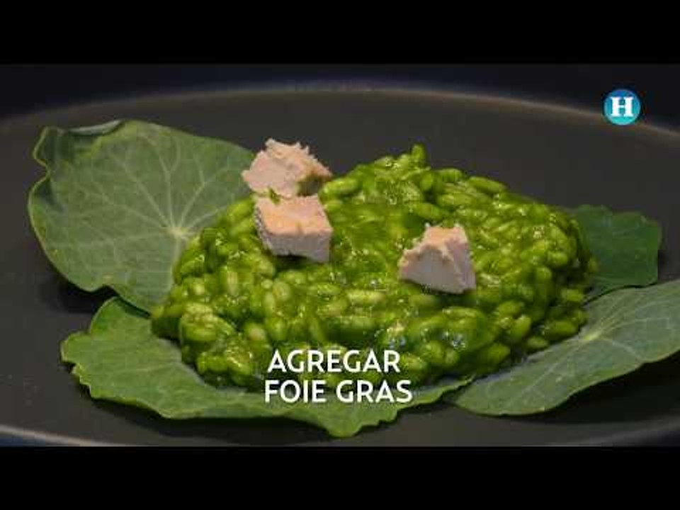 Receta de risotto con romeritos