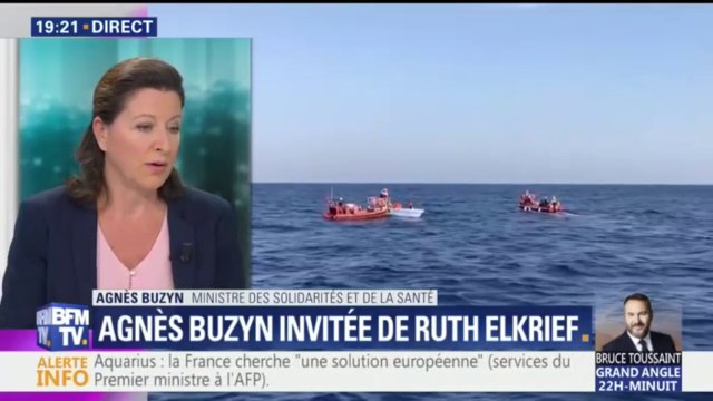 Aquarius: Si un Etat membre, tout seul, décide d'accueillir il sera rapidement soumis à une forte pression. La réponse doit être européenne estime Agnès Buzyn