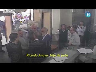 Ricardo Anaya se refiere con groserías a funcionario de la SEIDO