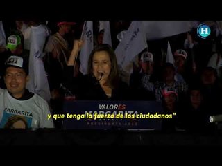 Iniciaron las campañas presidenciales de Margarita y Anaya