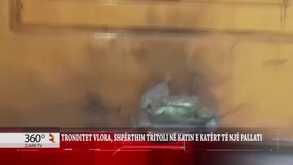 Tronditet Vlora nga shperthimi tritolit ne katin e 4t