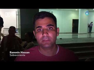 Pasajero del E190 capta el momento justo  del accidente