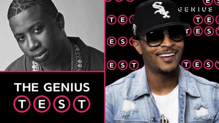 T.I. Takes The Trap Music Quiz | The Genius Test