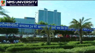 View of Nims University Rajasthan | Nims Super Speciality Hospital from Jaipur-Delhi Highway