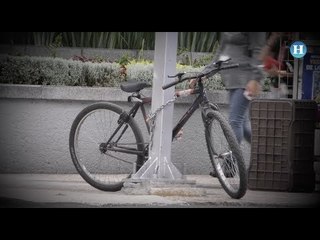Sufren ciclistas para estacionarse