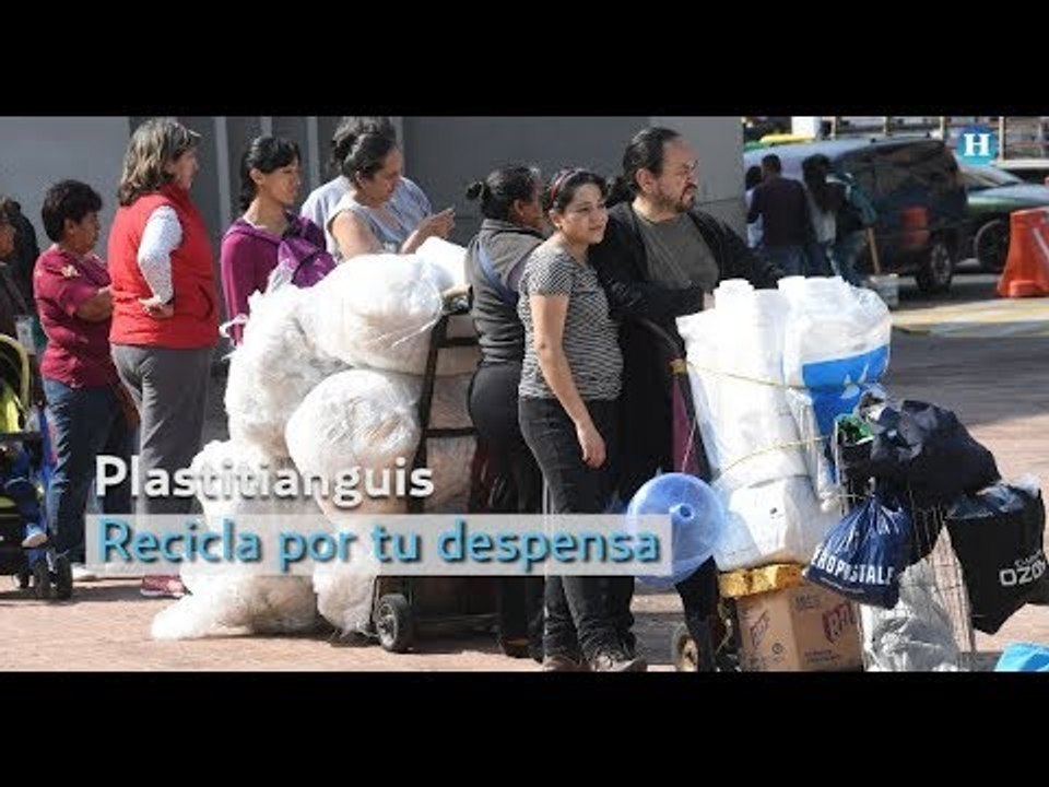 Plastitianguis: Intercambia plástico por despensa