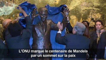 L'ONU marque le centenaire de Mandela par un sommet sur la paix