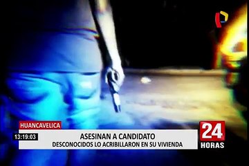 Huancavelica: asesinan a candidato de “Alianza para el Progreso” en el distrito de Palca