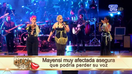 Mayensi Rivera asegura que podría perder su voz por problemas de salud